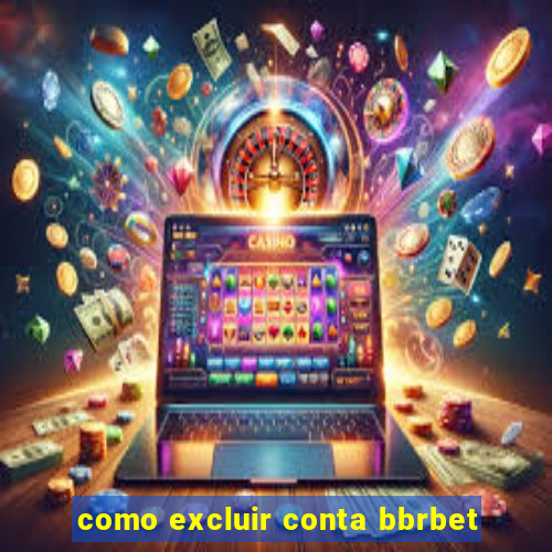 como excluir conta bbrbet